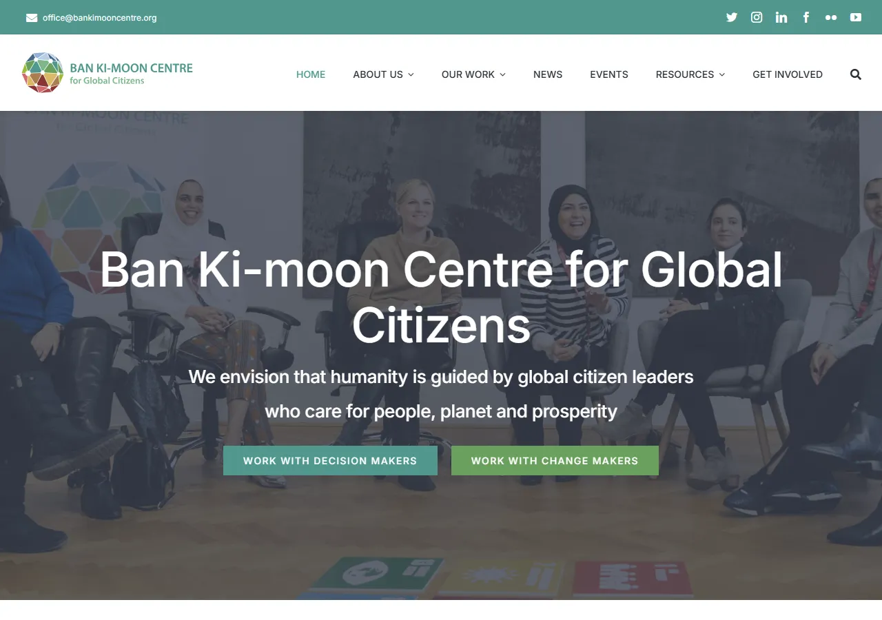Ban Ki-moon Centre for Global Citizens  preview