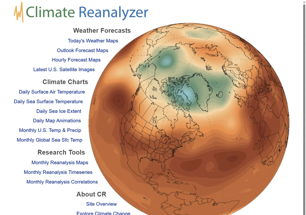 Climate Reanalyzer preview