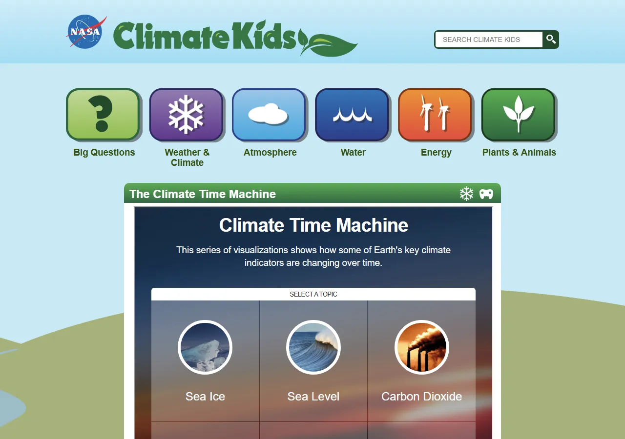 Climate Time Machine preview