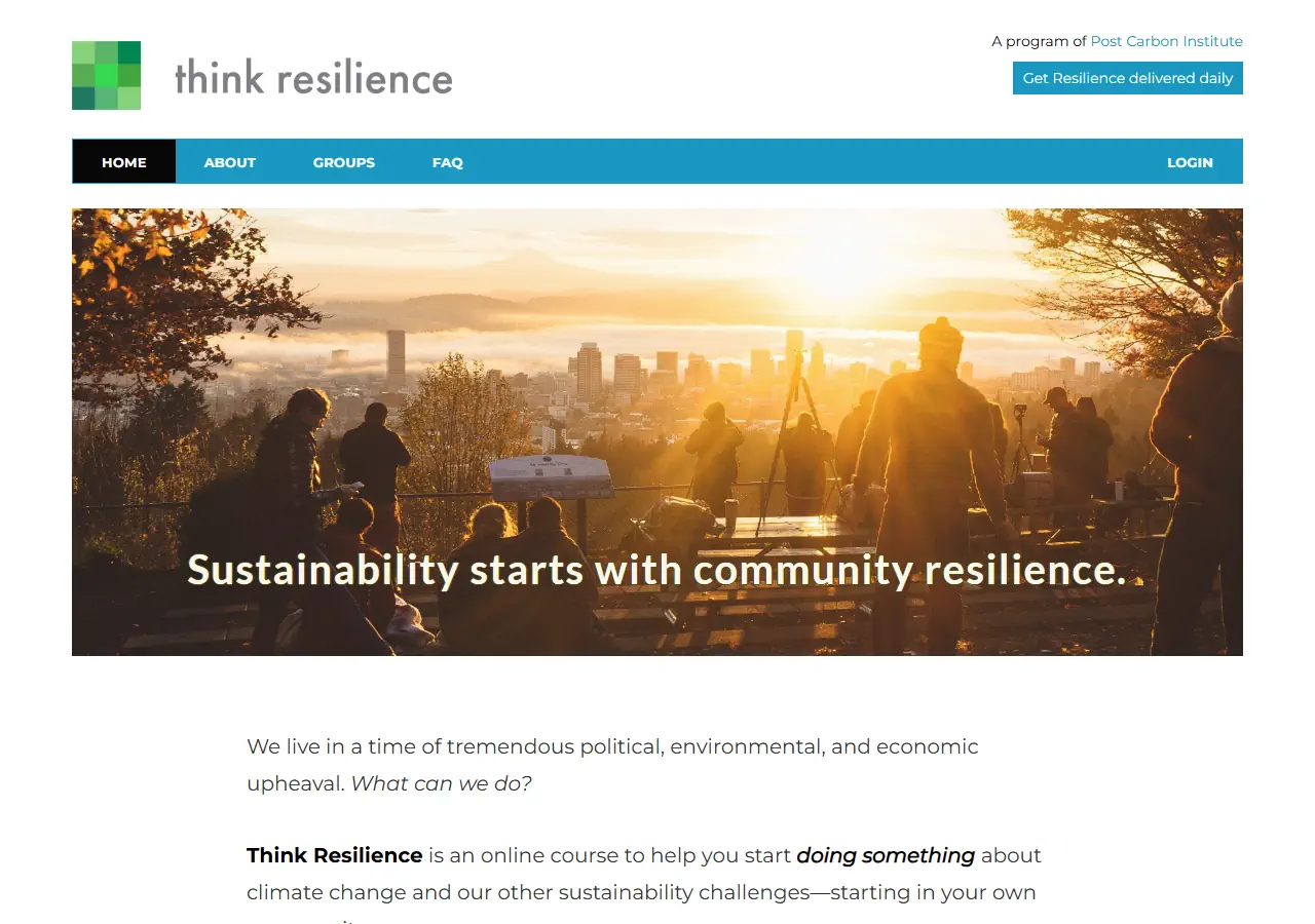 Think Resilience preview