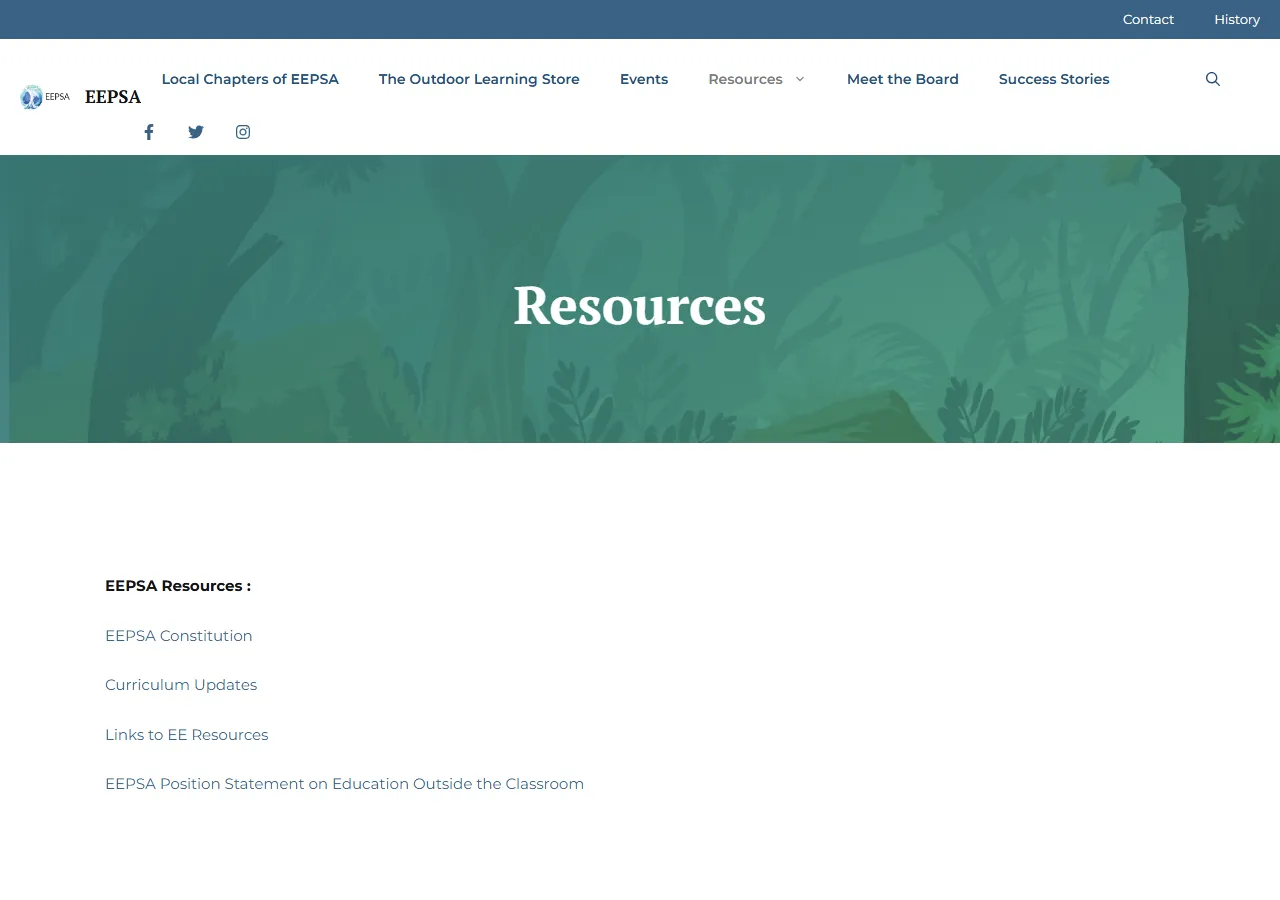 Environmental Educators Provincial Specialist Association preview