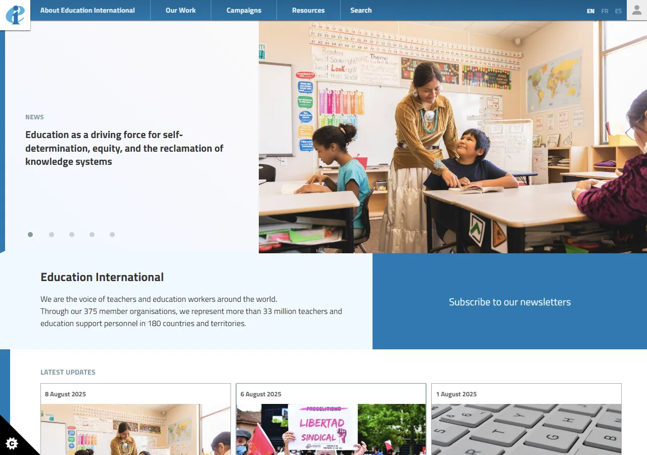 Education International preview