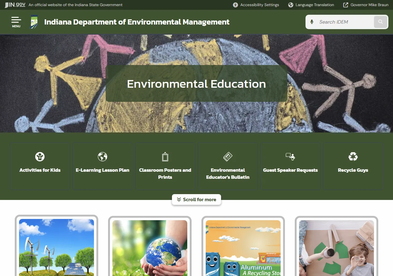Indiana Department of Environmental Management (IDEM) preview