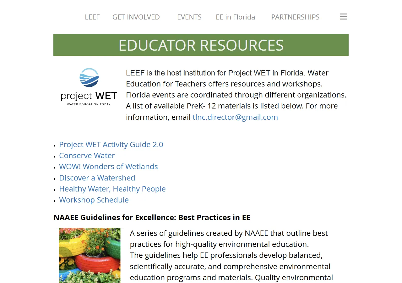League of Environmental Educators in Florida preview